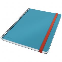 Cuaderno Wiro LEITZ Cosy. Tapas duras. 80 hojas rayado horizontal, DIN B5, azul