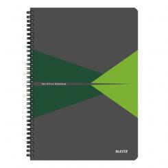 Cuaderno Wiro LEITZ Office.Tapas de cartón. 90 hojas rayado horizontal, DIN A4, surtidos