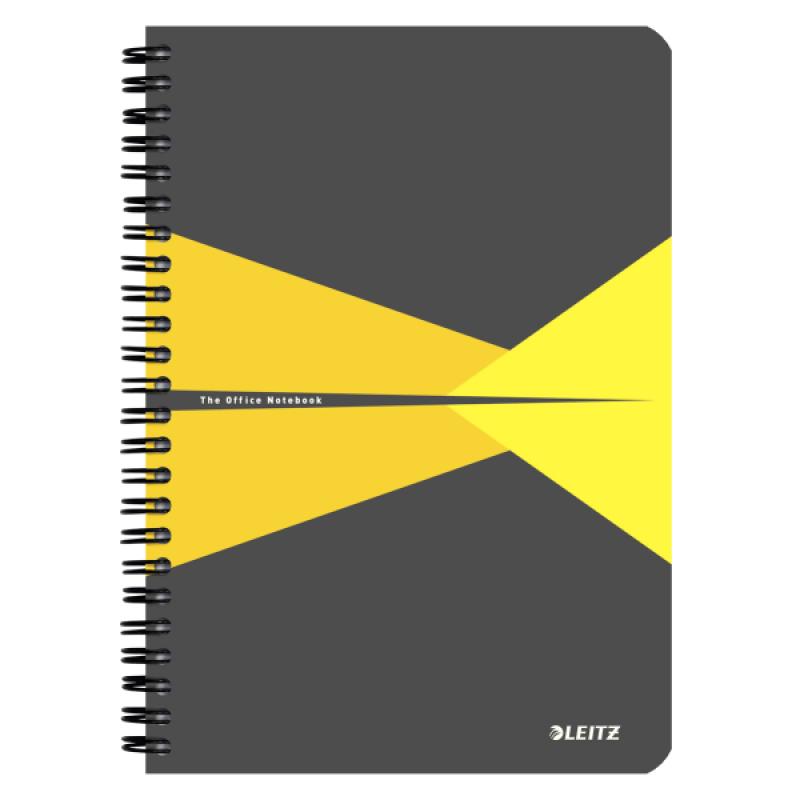 cuaderno-wiro-leitz-officetapas-de-pp-90-hojas-rayado-horizontal-din-a5-amarillo