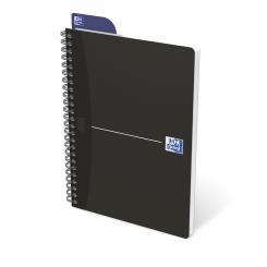 OXFORD Cuadernos tapa blanda A5 90H.1 Línea Essentials Negro