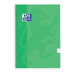 Cuadernos T.Extradura Fº 80H.4X4 Menta Touch