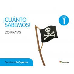 Cuanto SABemos Nivel 1 3 Años. Los Piratas, Ed. SANTILLANA
