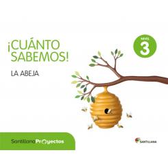 Cuanto SABemos Nivel 3 5 Años. La ABeja, Ed. SANTILLANA