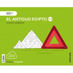 Cuanto SABemos Nivel 3 El Antiguo Egipto 3.0, Ed. SANTILLANA