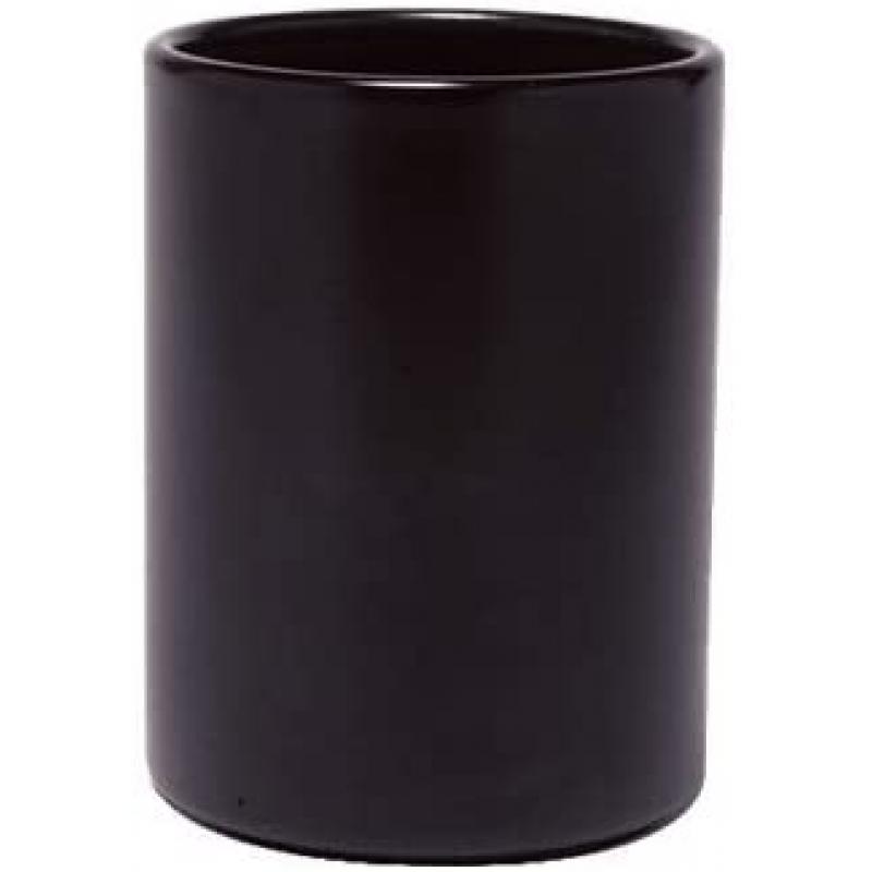 Cubilete Pelikan metálico base acolchada negro
