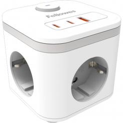 Cubo Multienchufe Ampra™ Blanco