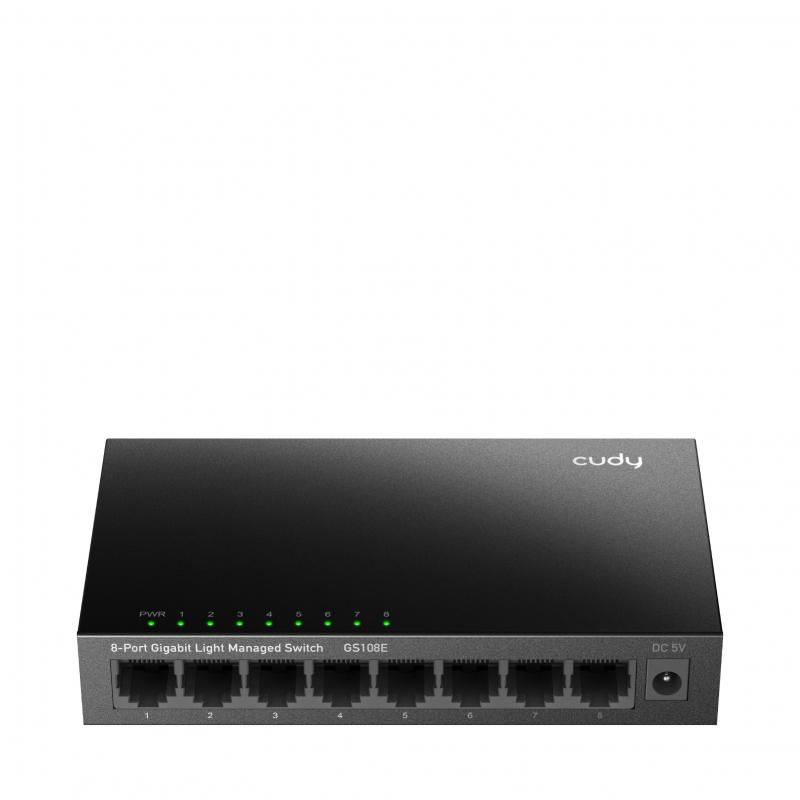 cudy-8-port-gigabit-easy-managed-switch-gs108e-10-gestionado-l2-gigabit-ethernet-10-100-1000-negro