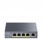 cudy-gs1005p-switch-gigabit-ethernet-10-100-1000-energia-sobre-ethernet-poe-gris