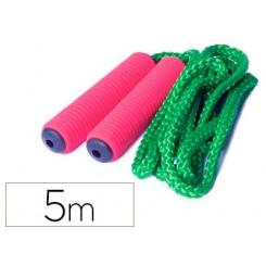 Cuerda individual AMAYA en polipropileno trenzado en 16 usos con mango foam 5 m