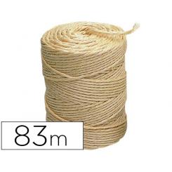Cuerda sisal 3 cabos LIDERPAPEL rollo 1/2 kg