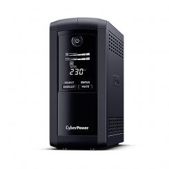 CyberPower VP1000ELCD sistema de alimentación ininterrumpida (UPS) Línea interactiva 1 kVA 550 W 4 salidas AC