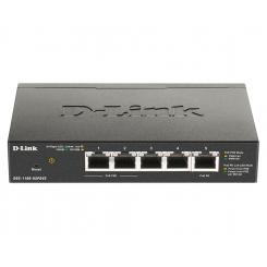 D-Link DGS-1100-05PDV2 Gestionado Gigabit Ethernet (10/100/1000) Energía sobre Ethernet (PoE) Negro