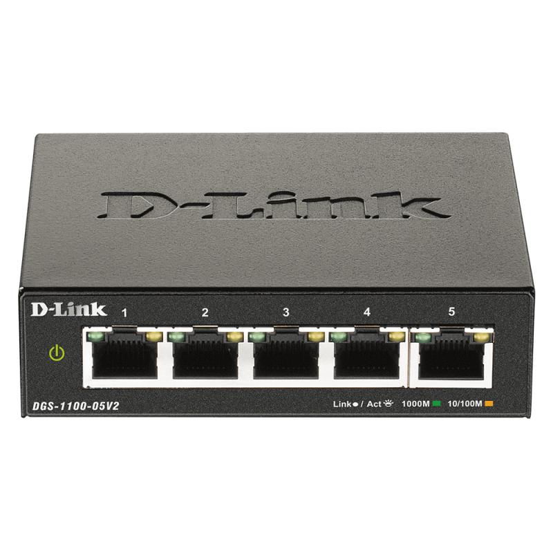 d-link-dgs-1100-05v2-b-switch-gestionado-l2-gigabit-ethernet-10-100-1000-negro