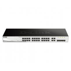 D-Link DGS-1210-28 Gestionado L2 Gigabit Ethernet (10/100/1000) 1U Negro