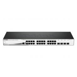 D-Link DGS-1210-28/ME Gestionado L2 Gigabit Ethernet (10/100/1000) 1U Negro