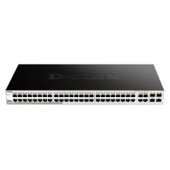 D-Link DGS-1210-48 Gestionado L2 Gigabit Ethernet (10/100/1000) 1U Negro