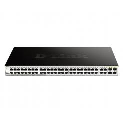 D-Link DGS-1210-52 Gestionado L2 Gigabit Ethernet (10/100/1000) 1U Negro