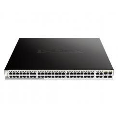 D-Link DGS-1210-52MP Gestionado L2 Gigabit Ethernet (10/100/1000) 1U Negro