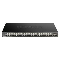 D-Link DGS-1250-52X Gestionado L3 Gigabit Ethernet (10/100/1000) Negro