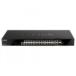 D-Link DGS-1520-28 Gestionado L3 10G Ethernet (100/1000/10000) 1U Negro