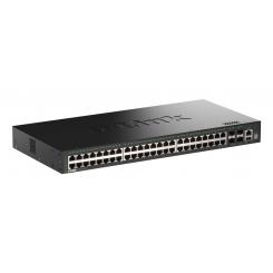 D-Link DGS-1530-52/E switch Gestionado L2 Gigabit Ethernet (10/100/1000) Negro