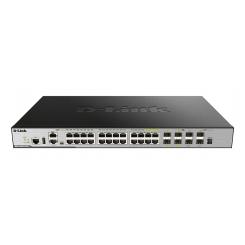 D-Link DGS-3630-28PC/SI/E switch Gestionado L3 Gigabit Ethernet (10/100/1000) Energía sobre Ethernet (PoE) Negro, Gris