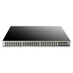 D-Link DGS-3630-52TC/SI/E switch Gestionado L3 Gigabit Ethernet (10/100/1000) 1U Negro
