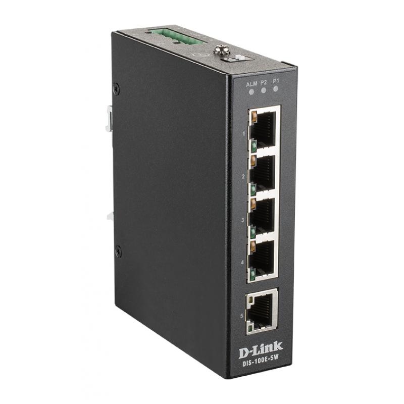d-link-dis-100e-5w-no-administrado-l2-fast-ethernet-10-100-negro