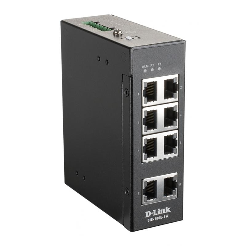 d-link-dis-100e-8w-no-administrado-l2-fast-ethernet-10-100-negro