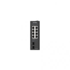 D-Link DIS-100G-10 switch No administrado L2 Gigabit Ethernet (10/100/1000) DIN rail Negro