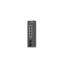 D-Link DIS-210G-06 switch Gestionado L2/L3 Gigabit Ethernet (10/100/1000) DIN rail Negro