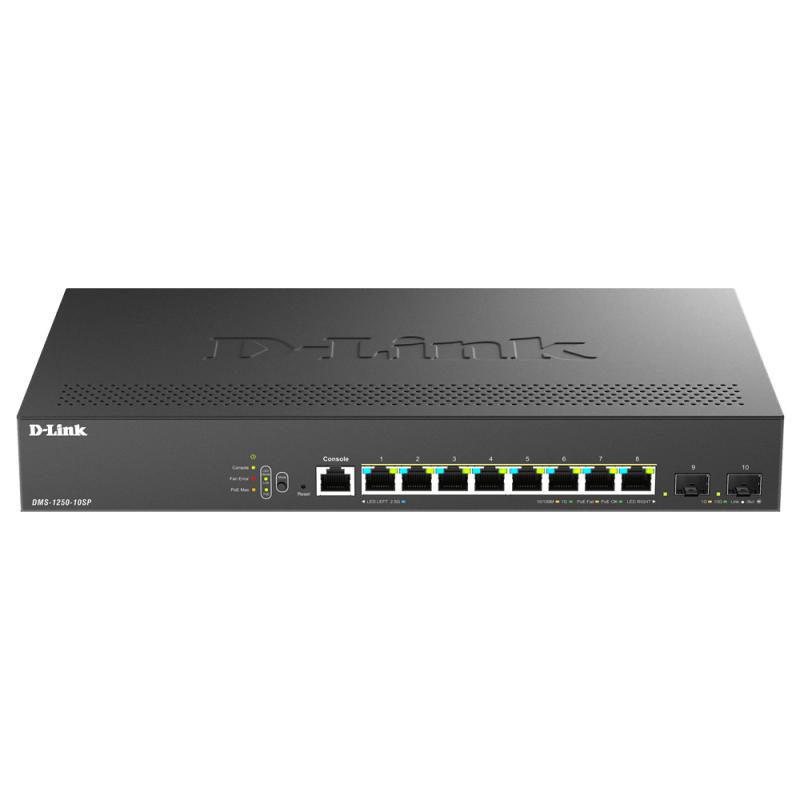 d-link-dms-1250-10sp-e-switch-gestionado-25g-ethernet-100-1000-2500-energia-sobre-ethernet-poe-negro