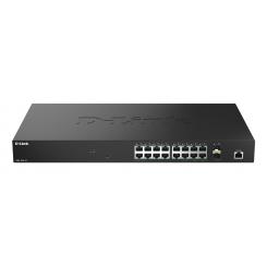D-Link DMS-1250-18/E switch Gestionado L2 2.5G Ethernet (100/1000/2500) Negro
