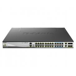 D-Link DMS-3130-30PS Gestionado L3 10G Ethernet (100/1000/10000) Energía sobre Ethernet (PoE) Negro