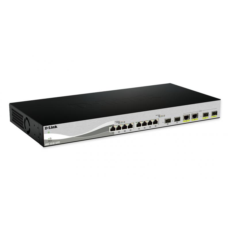 d-link-dxs-1210-12sc-switch-gestionado-l2-1u-negro-plata