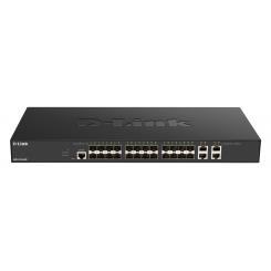 D-Link DXS-1210-28S Gestionado L2/L3 10G Ethernet (100/1000/10000) 1U Negro