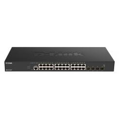 D-Link DXS-1210-28T Gestionado L2/L3 10G Ethernet (100/1000/10000) 1U Negro