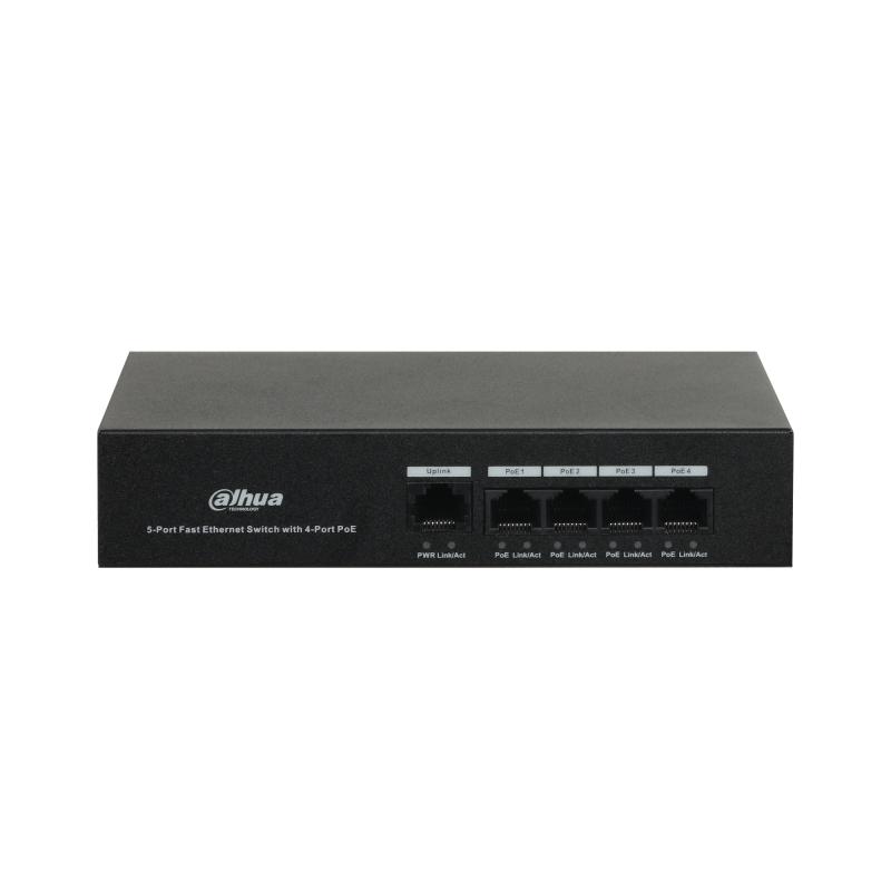 dahua-technology-poe-dh-pfs3005-4et-36-switch-no-administrado-l2-fast-ethernet-10-100-energia-sobre-ethernet-poe-negro