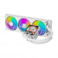 darkFlash DW-DV360SMAX-W-EU1 sistema de refrigeración para ordenador Procesador Sistema de refrigeración líquida todo en uno 36 cm Blanco 1 pieza(s)