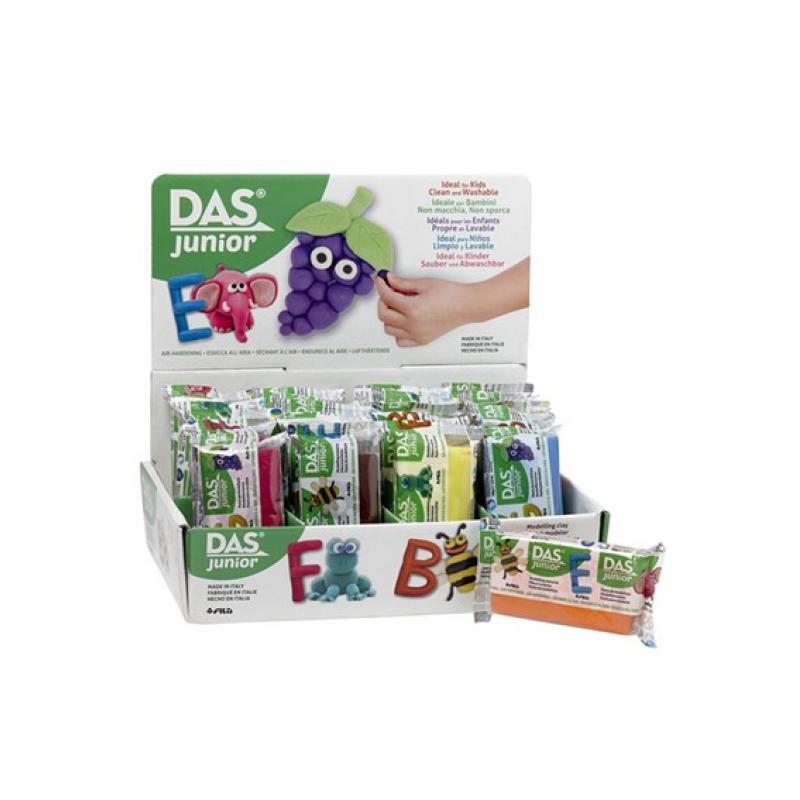Das Junior Pasta de modelar Surtido 100 G. Caja 24 Uds.