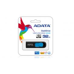 ADATA DashDrive UV128 128GB unidad flash USB USB tipo A 3.2 Gen 1 (3.1 Gen 1) Negro, Azul