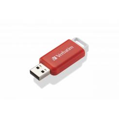 Verbatim DataBar unidad flash USB 16 GB USB tipo A 2.0 Rojo