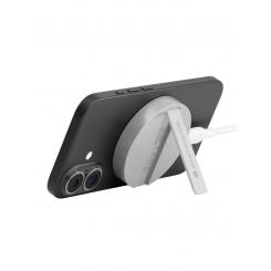 dbramante1928 CH15WLAL7263 cargador de dispositivo móvil Smartphone Gris USB Cargador inalámbrico Carga rápida Interior