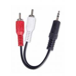 DCU Advance Tecnologic 302115 cable de audio 1,5 m 3,5mm 2 x RCA Negro, Rojo, Blanco