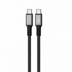 DCU Advance Tecnologic 30402095 cable USB USB4 Gen 2x2 1 m USB C Negro