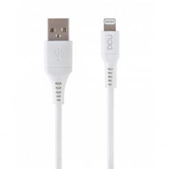 DCU Advance Tecnologic 34101290 cable de conector Lightning 1 m Blanco