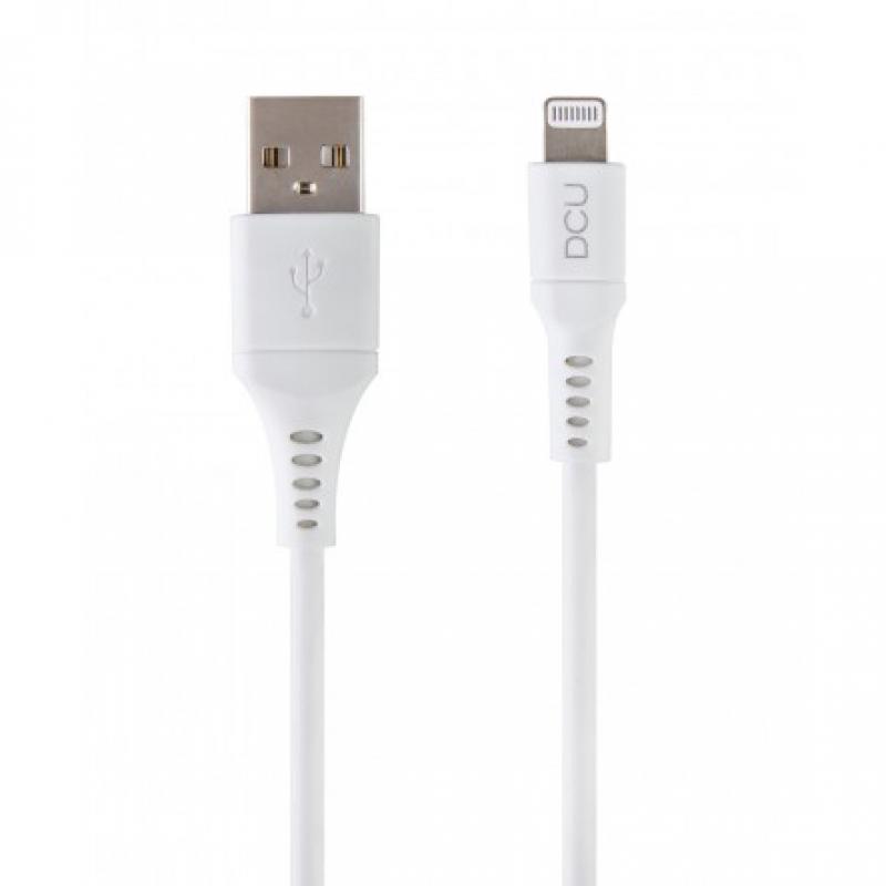 dcu-advance-tecnologic-34101290-cable-de-conector-lightning-1-m-blanco