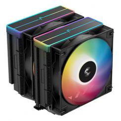 DeepCool AG620 BK ARGB V2 Conjunto de chips, Placa base Refrigerador de aire 12 cm Negro 1 pieza(s)