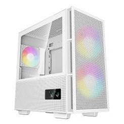 DeepCool R-CH360-WHAPE3D-G-1 carcasa de ordenador Micro Torre Blanco