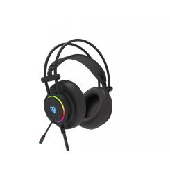 DeepLighting Auriculares Alámbrico Diadema Juego Negro